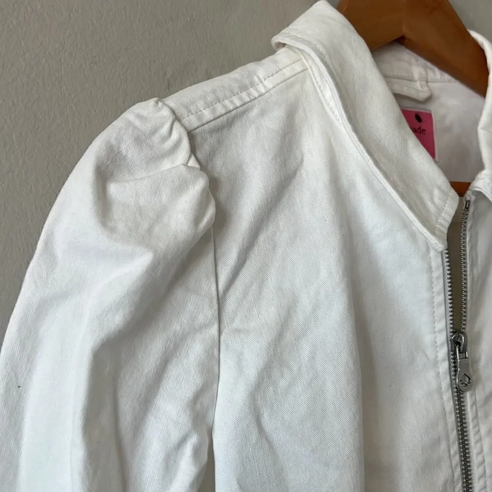 Kate Spade Cropped Denim Jacket